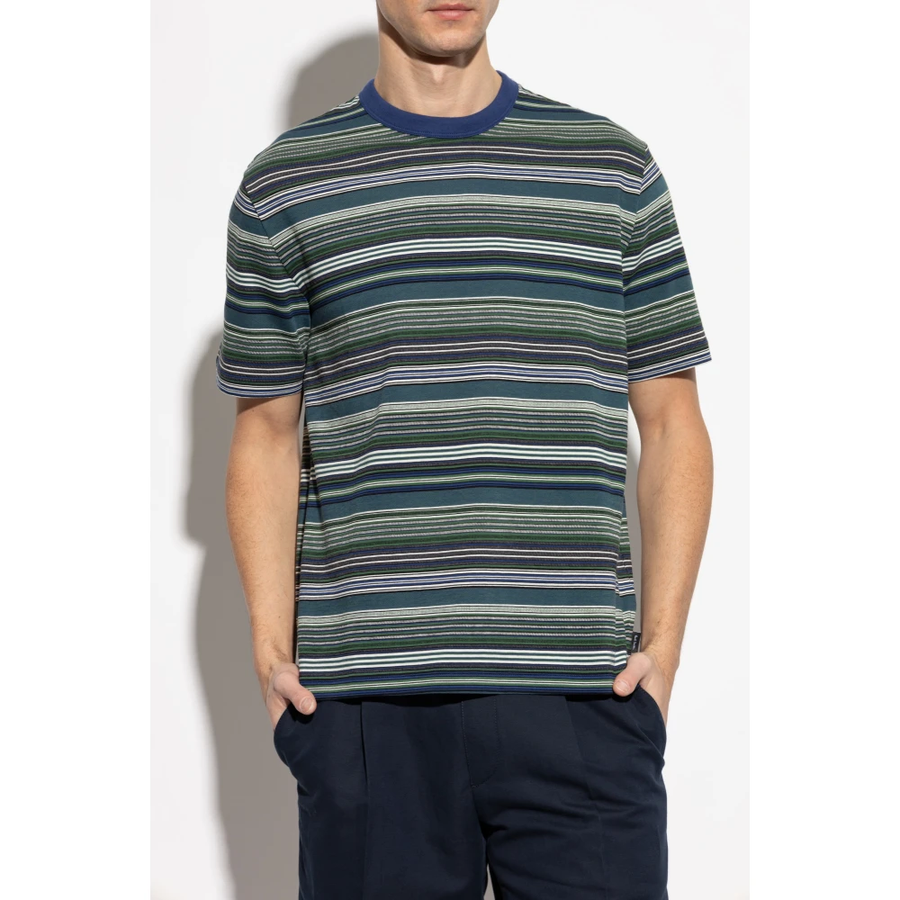 PS By Paul Smith T-shirt met gestreept patroon Multicolor Heren