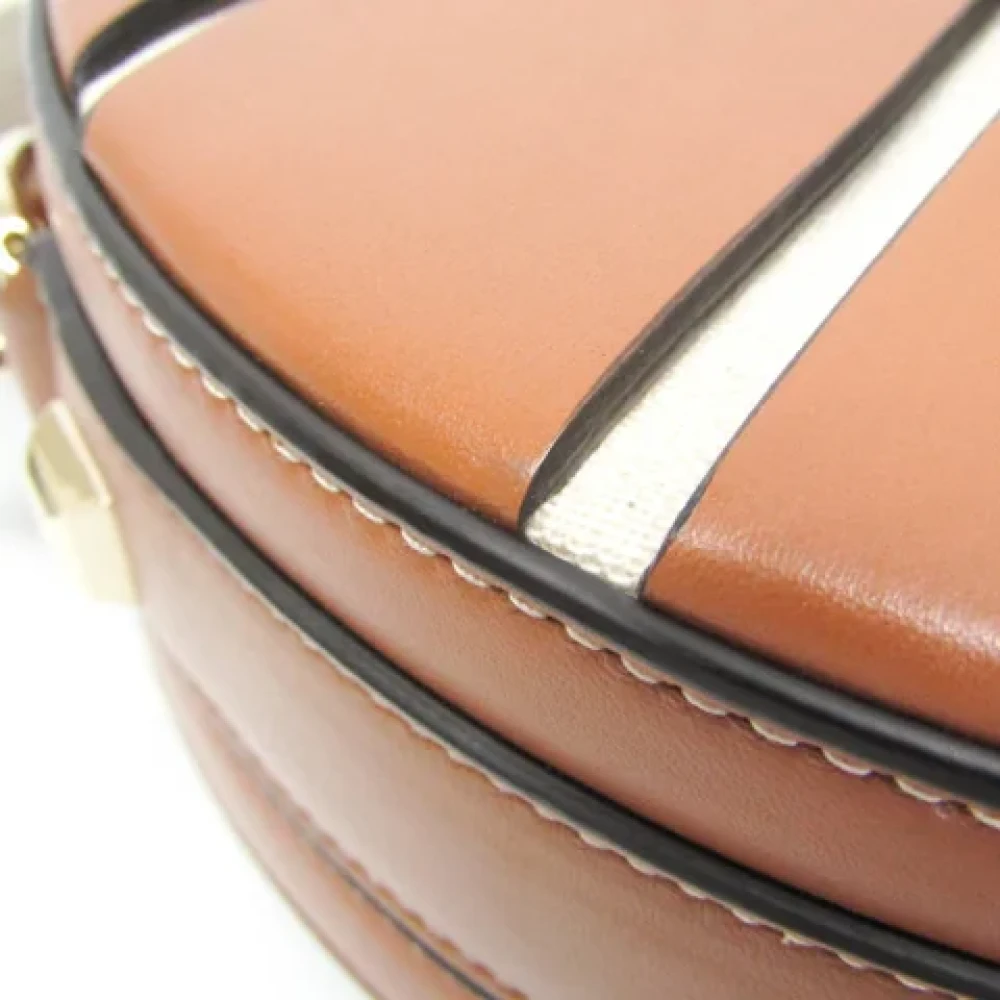 Salvatore Ferragamo Pre-owned Leather handbags Brown Dames