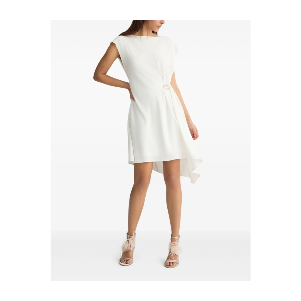 Liu Jo Witte Jurk Elegante Stijl White Dames