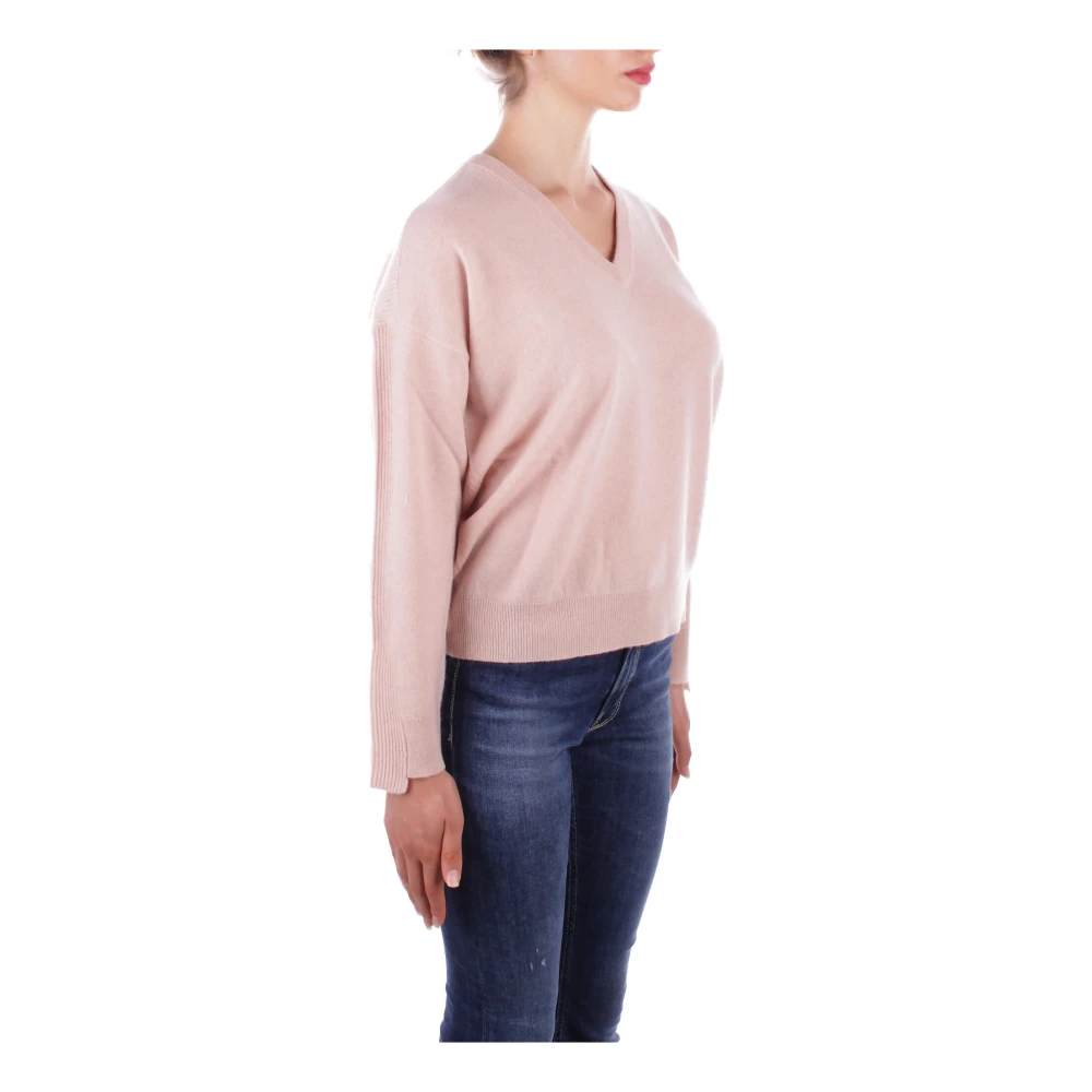 Liu Jo Roze Logo Trui Collectie 1 Pink Dames