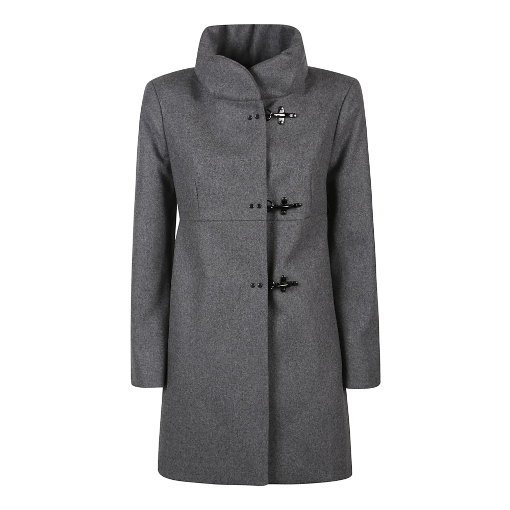 Fay Elegante Wollen Jas Gray Dames