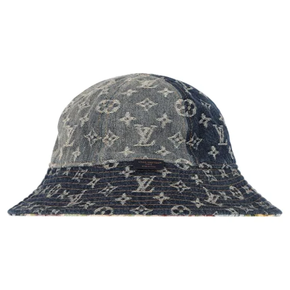 Louis Vuitton Vintage Pre-owned Fabric hats Blue Dames