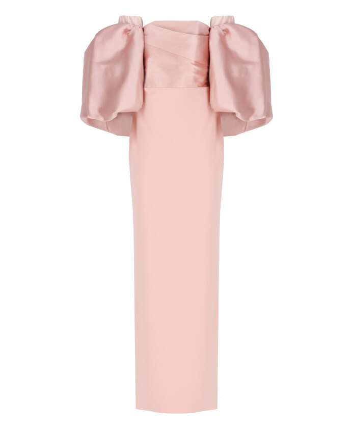 pink-dress-with-puff-sleeves