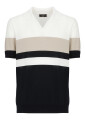 polo-en-coton-blanc-avec-col-en-v