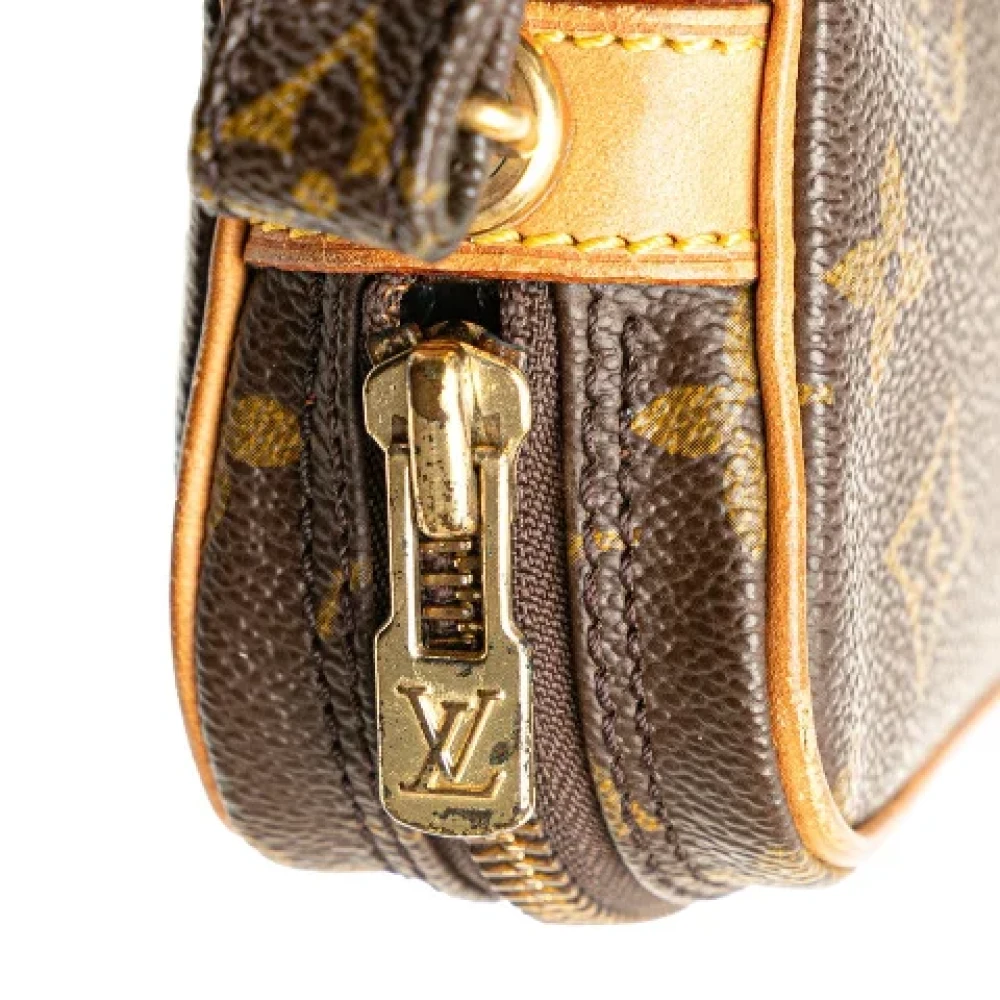 Louis Vuitton Vintage Pre-owned Canvas clutches Brown Dames
