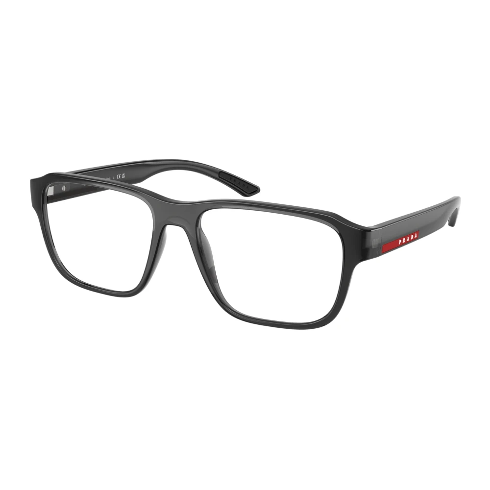 Prada Men's Gray Glasses,, Stylish Eyeglasses Ps 05Rv Medium