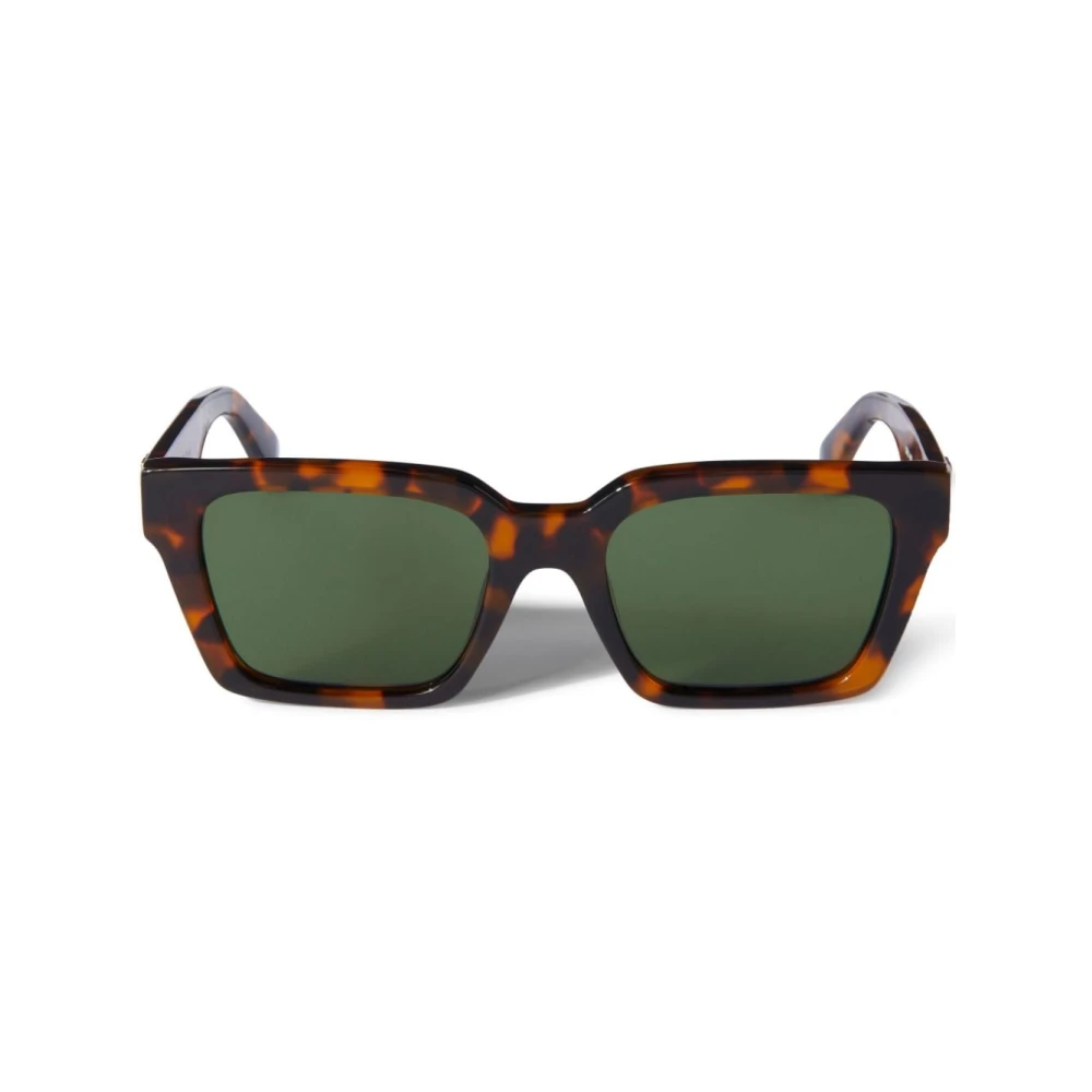 Off White Unisex Brown Sunglasses,, Sunglasses Medium