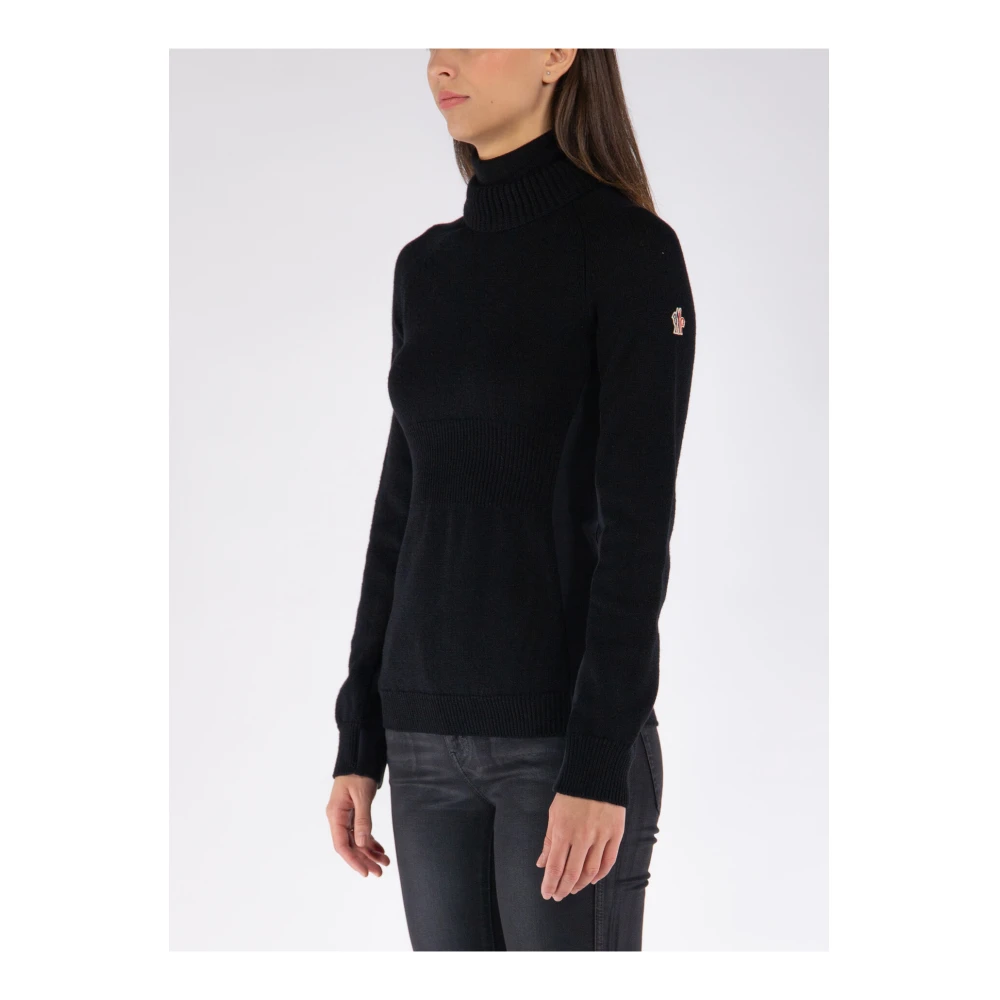 Moncler Tneck Trui Black Dames