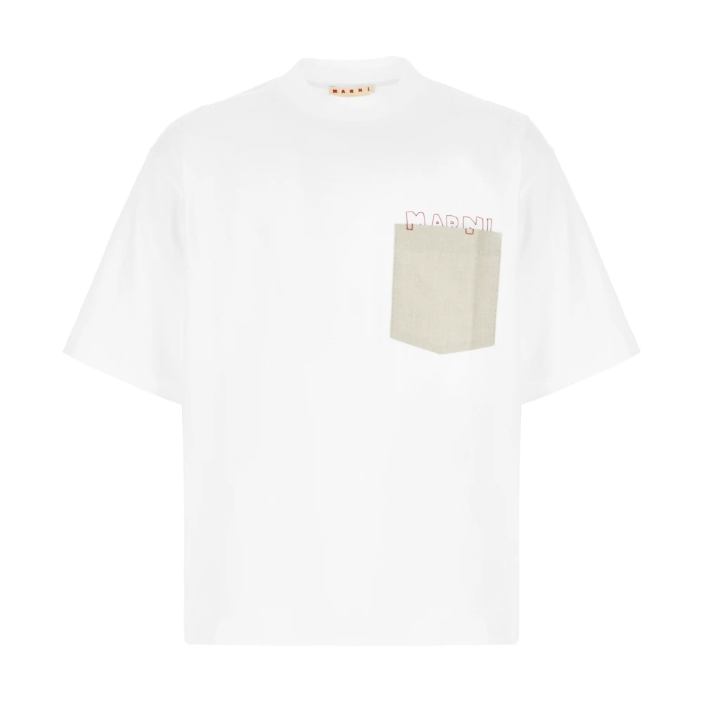 Marni - Tops > T-Shirts - White - Marni - Modalova