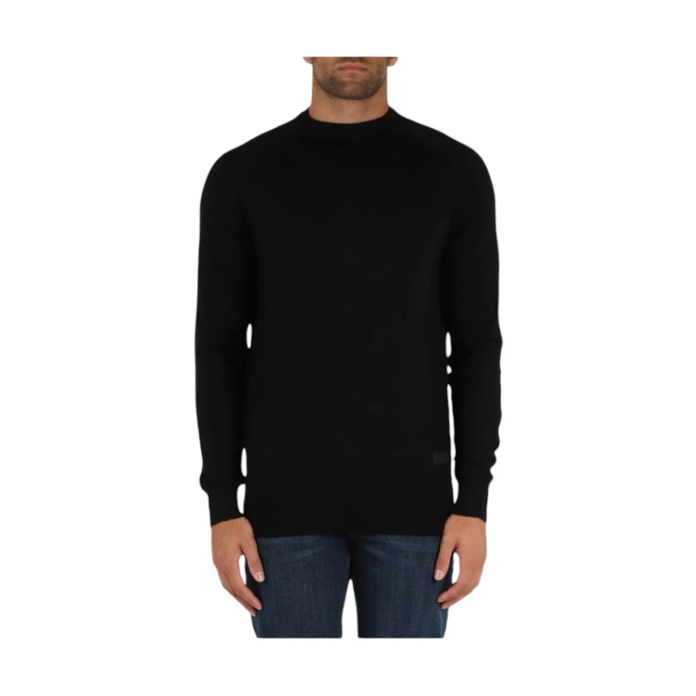 John Richmond Stijlvolle Gebreide Topmix Black Heren