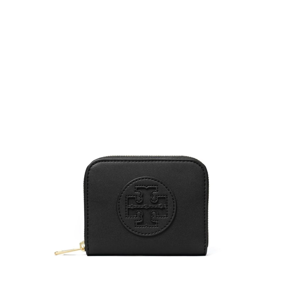 TORY BURCH Ella Bio Kleine Ritsportemonnee Black Dames
