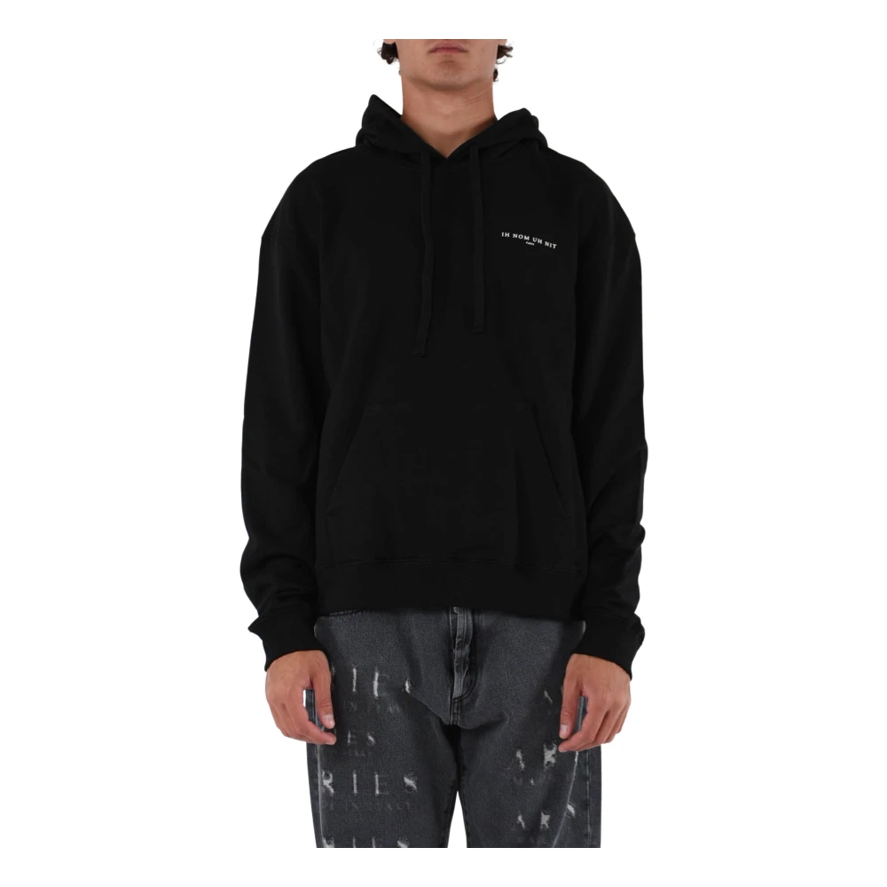 IH NOM UH NIT Svarta rosor och pärlor hoodie Black, Herr