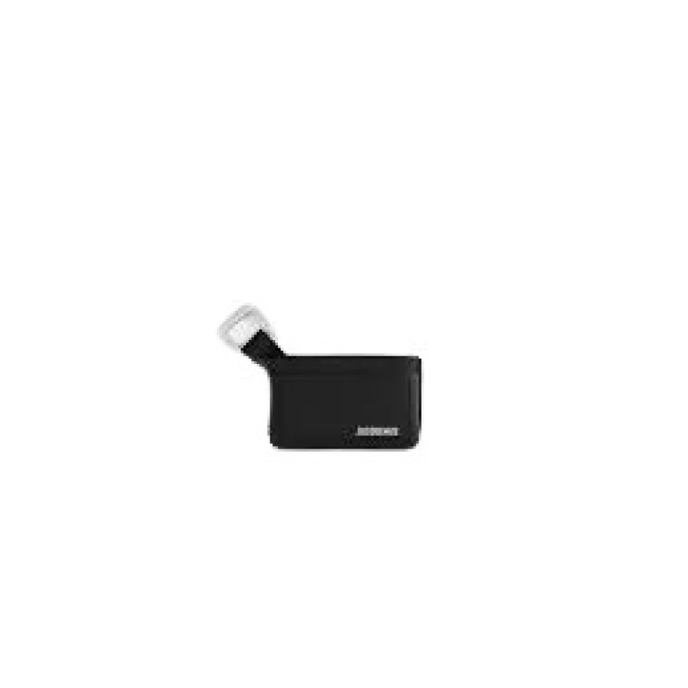 Jacquemus Minimalistisch Leren Kaarthouder Portemonnee Black Heren