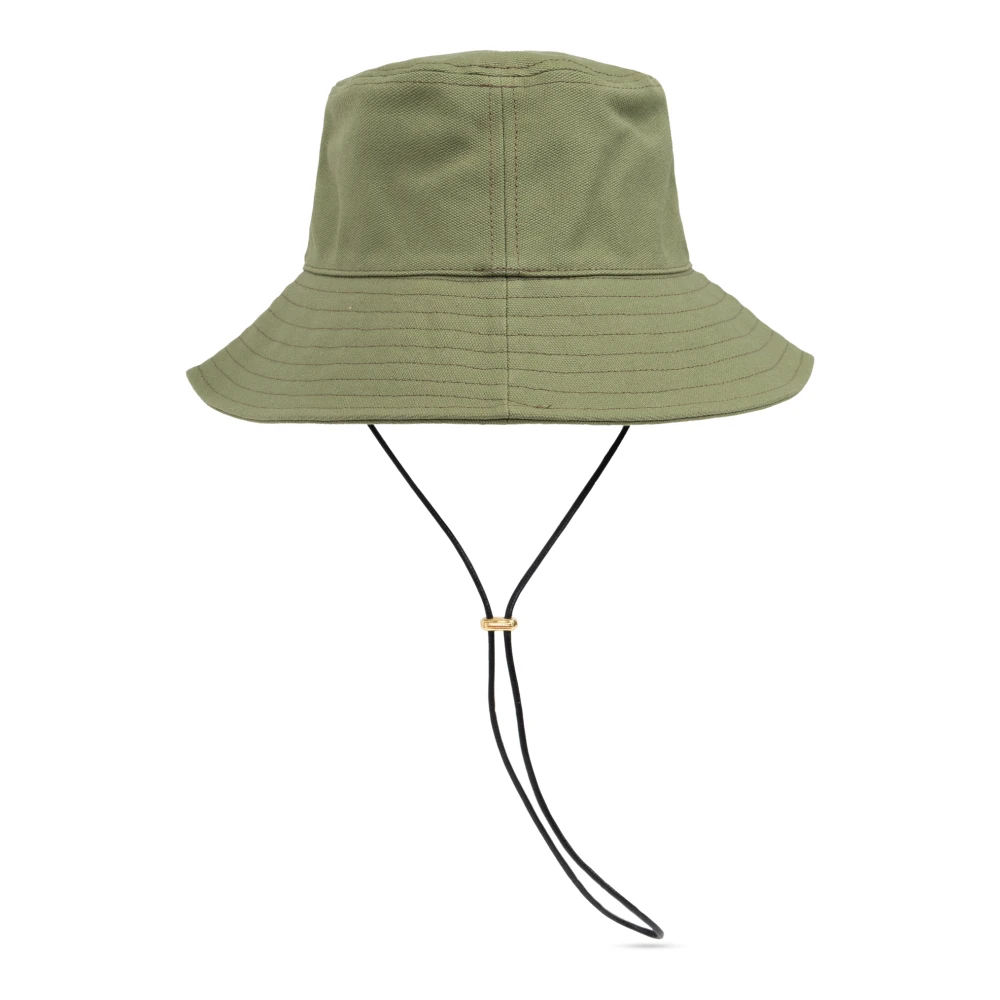 Moschino Katoenen hoed Green Unisex