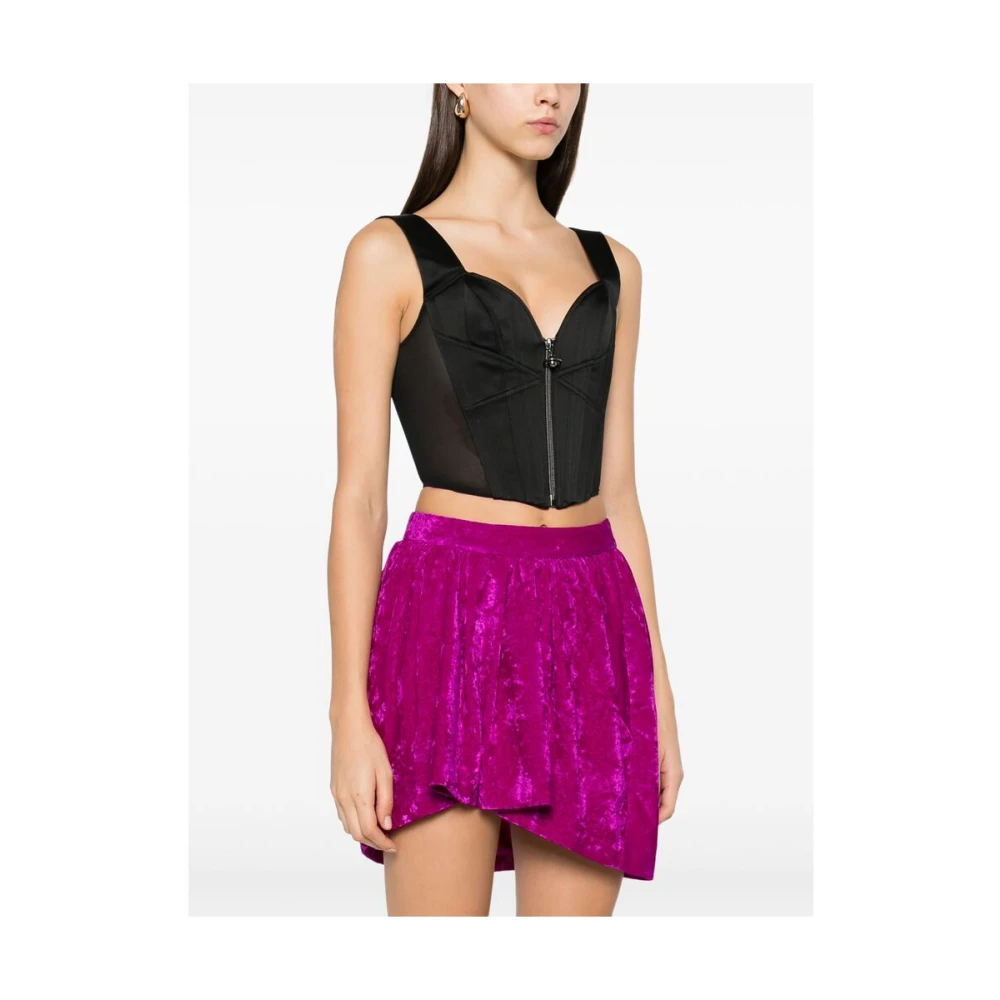 Vivienne Westwood Zwart Mesh Jurk Black Dames