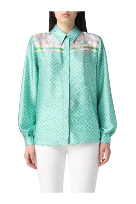 green-geometric-blouse