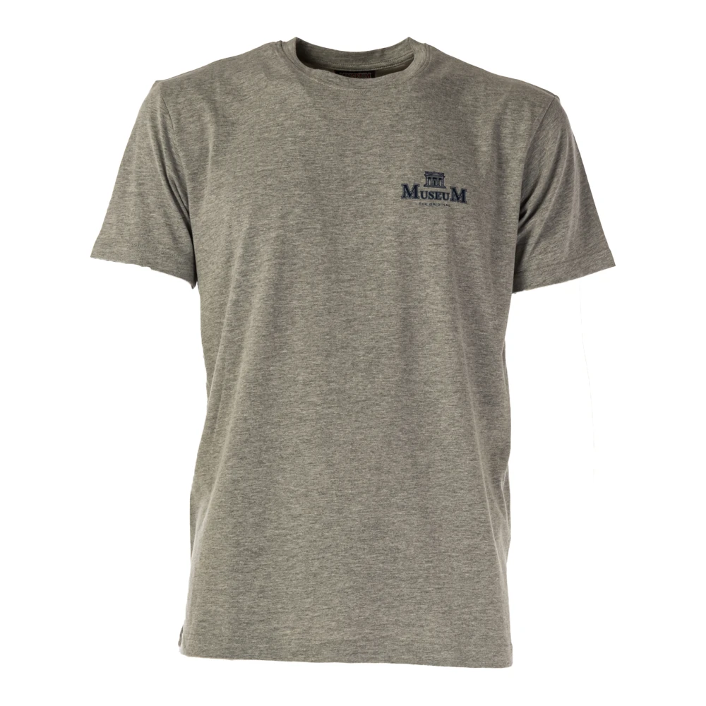 Museum Heren T-shirt JIM model Gray Heren