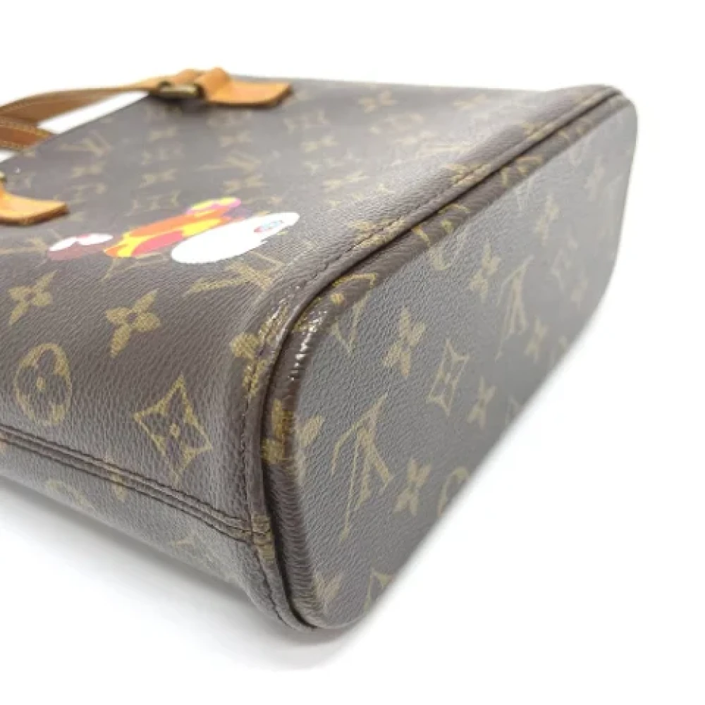 Louis Vuitton Vintage Pre-owned Cotton louis-vuitton-bags Brown Dames