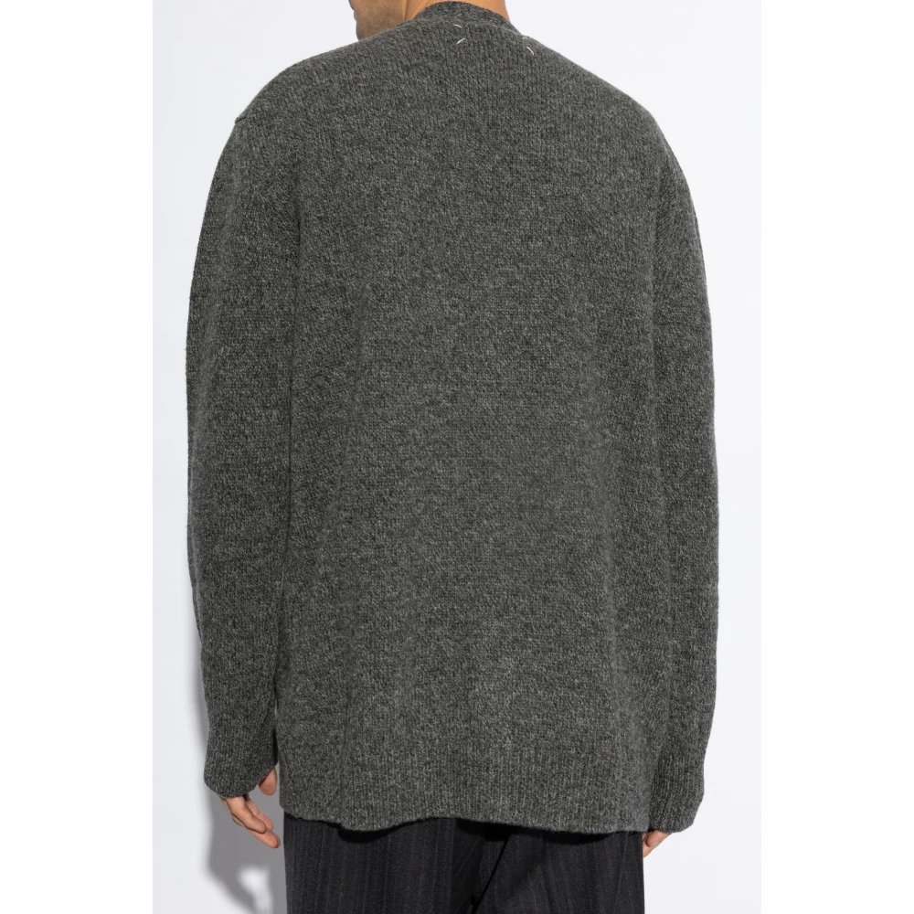 Maison Margiela Knoop omhoog vest Gray Heren