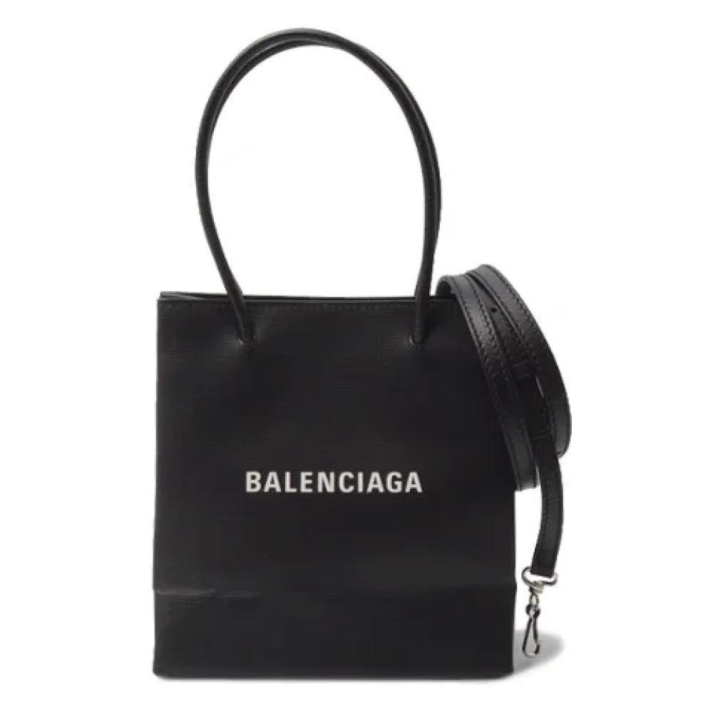 Balenciaga Vintage Pre-owned Leather balenciaga-bags Black Dames