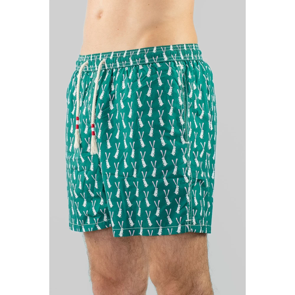 MC2 Saint Barth Konijn Motief Kostuum Jurk Multicolor Heren