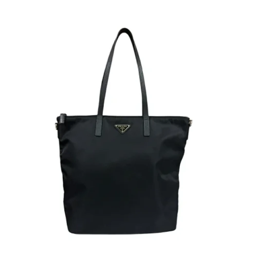 Prada Vintage Pre-owned Nylon totes Black Dames