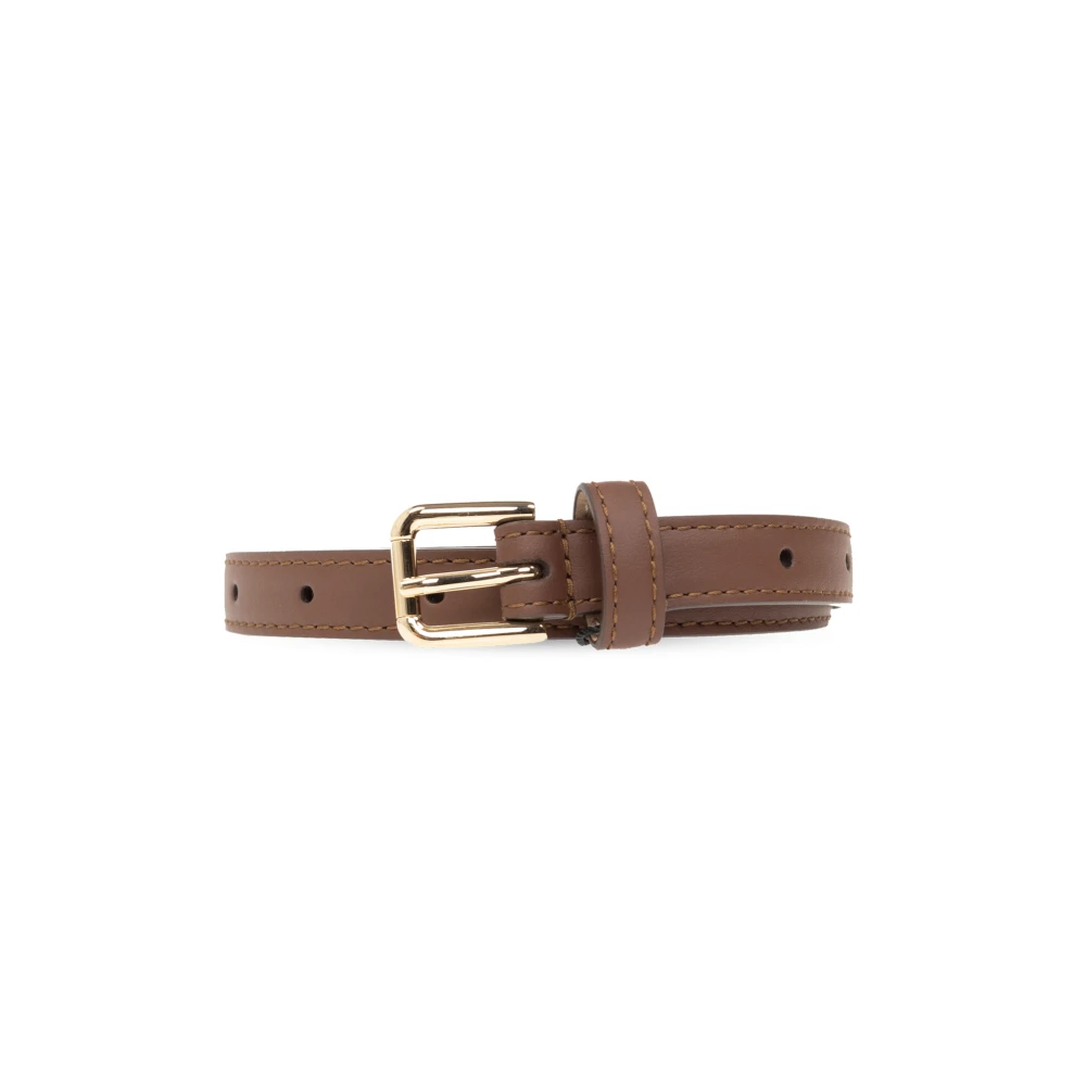 Dolce & Gabbana Femme Marron Accessoires, Brun, Taille: 85 Cm Double Ceinture