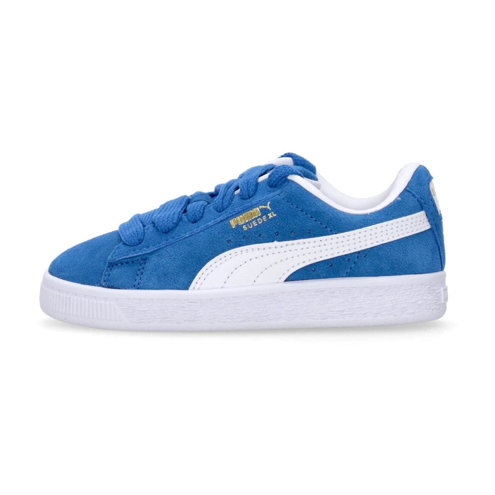 Puma Unisex Kids Blue Kids Sneakers, 31 Eu, Suede Low Shoe Team Style