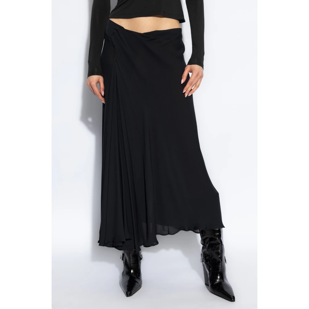Cult Gaia Zijden rok Shera Black Dames