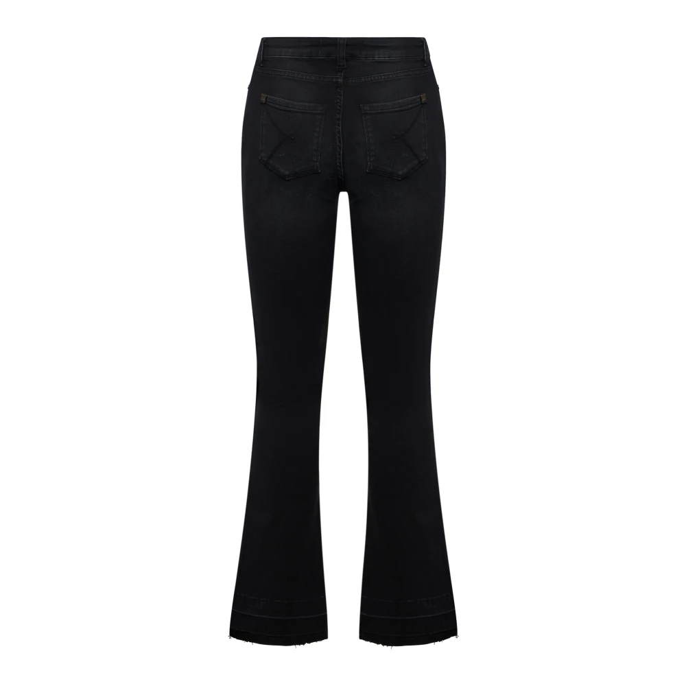 Kaos Zwarte Denim Jeans Black Dames