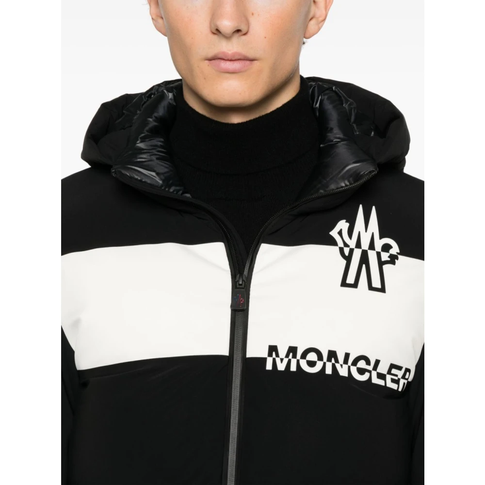 Moncler Beige Parka Winterjas Black Heren