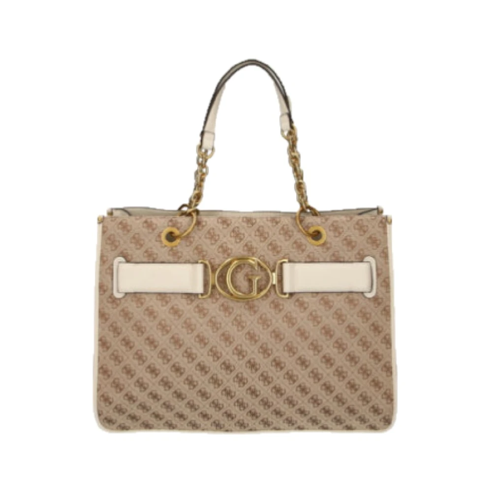 Guess Stijlvolle Bruine Logotas Brown Dames