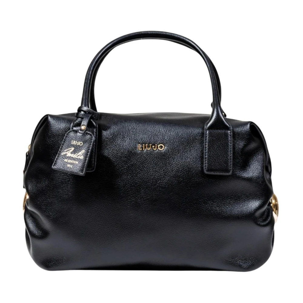 Liu Jo Women's Black Handbags, One Size, Elegant Bowler Bag