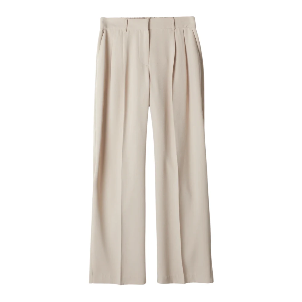 Stylein Wide Trousers Beige Dames