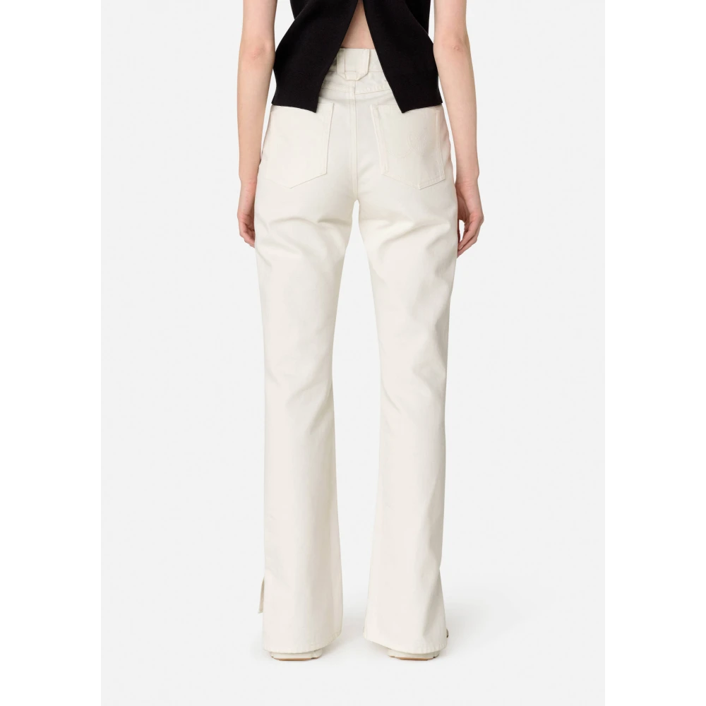 Axel Arigato Ryder Flared Jeans White Dames