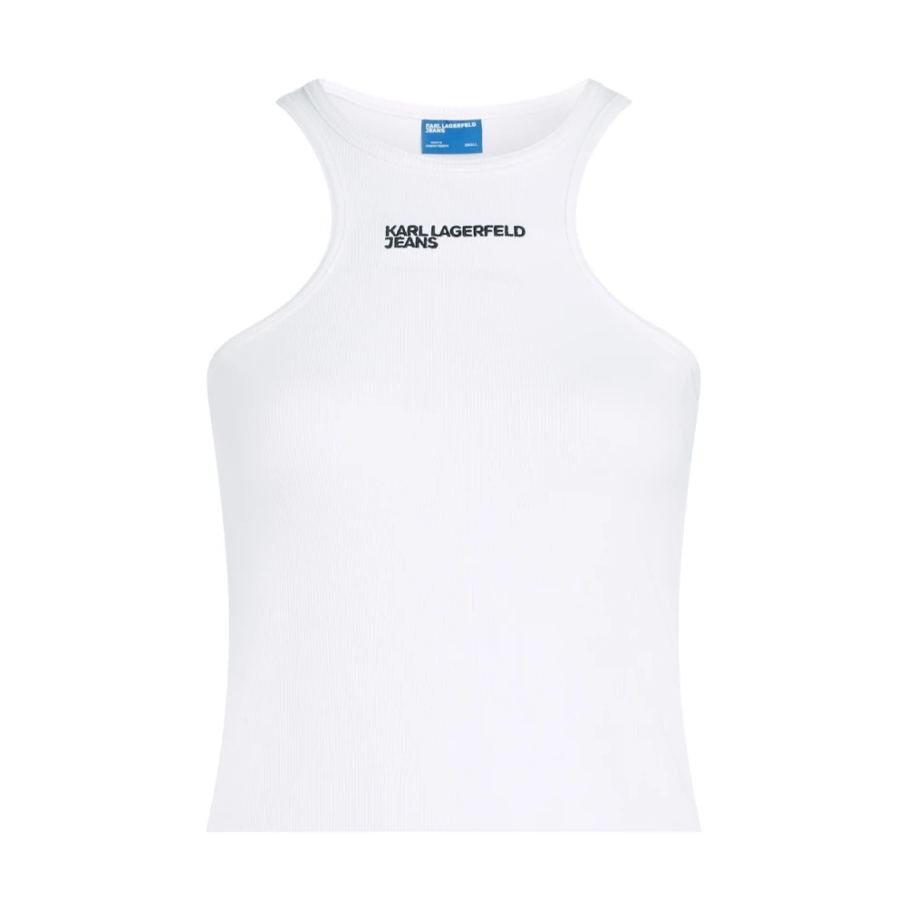 Karl Lagerfeld Mujer Blanco Camisetas, Talla: Xl