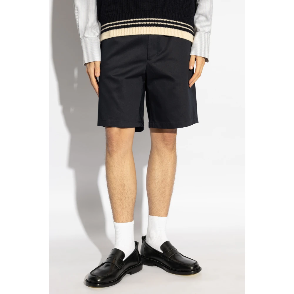 Ami Paris Shorts met Zakken Blue Heren