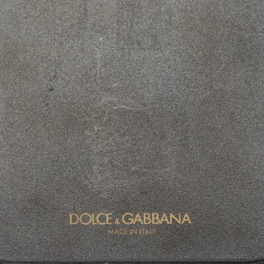 Dolce & Gabbana Pre-owned Leather home-office Red Dames