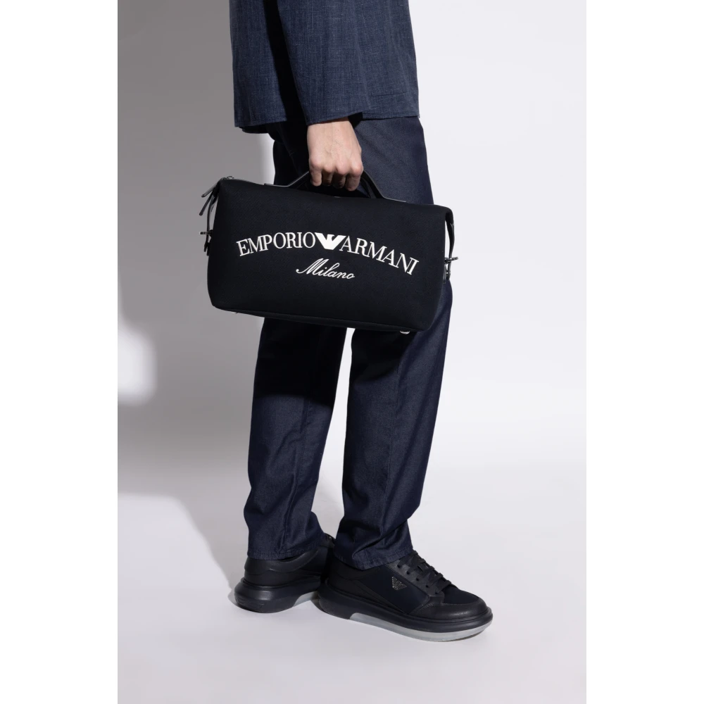 Emporio Armani Handtas Black Heren