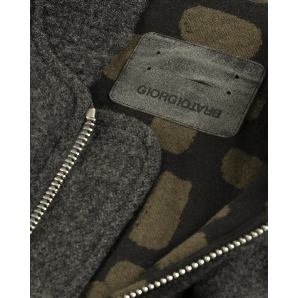 Giorgio Brato Urban Japanse Nylon Bomberjack Gray Heren