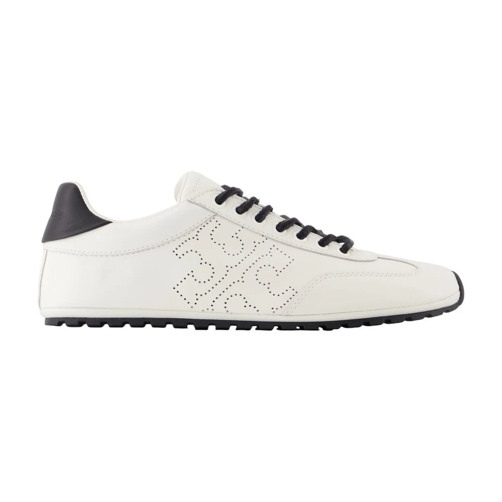 Tory Burch Witte Leren Reis Sneakers Dames Schoenen