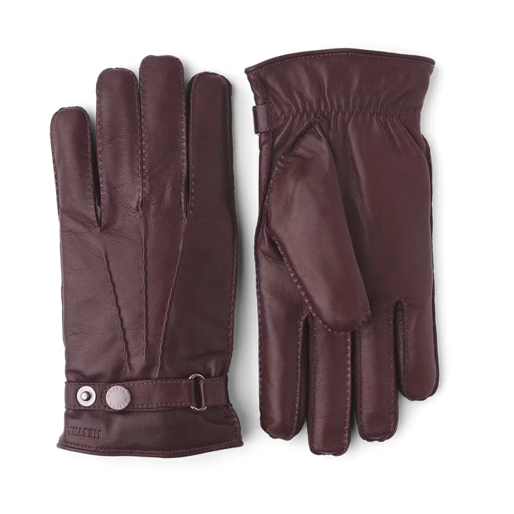 Hestra Men's Brown Italian Lambskin Winter Gloves - Gloves - 10 In - Accessories