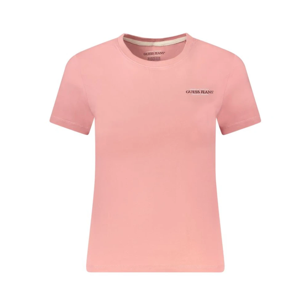 Guess - Tops > T-Shirts - Pink - Guess - Modalova