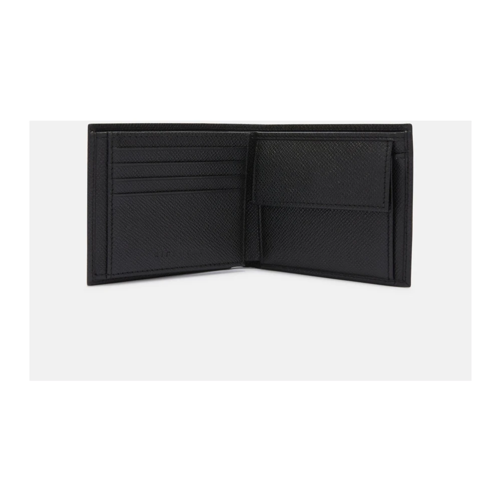 John Richmond Portemonnee met logo Black Heren