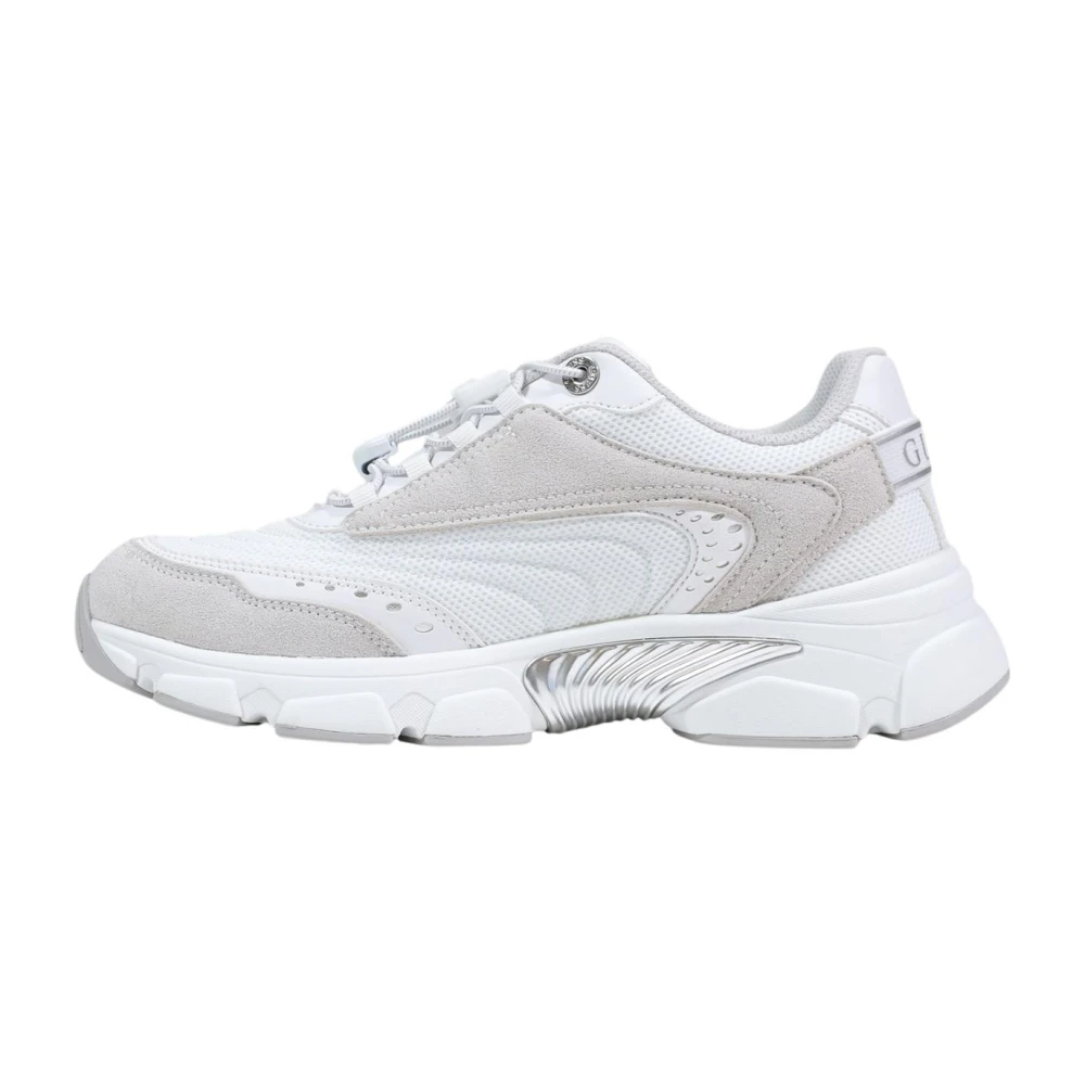 Guess Women's White Sneakers, 7 Uk, Imeri Trainers