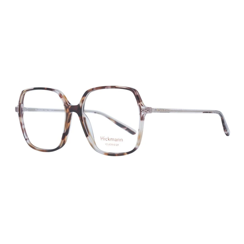 Ana Hickmann Bruine Vierkante Acetaat Optische Frames Brown Dames