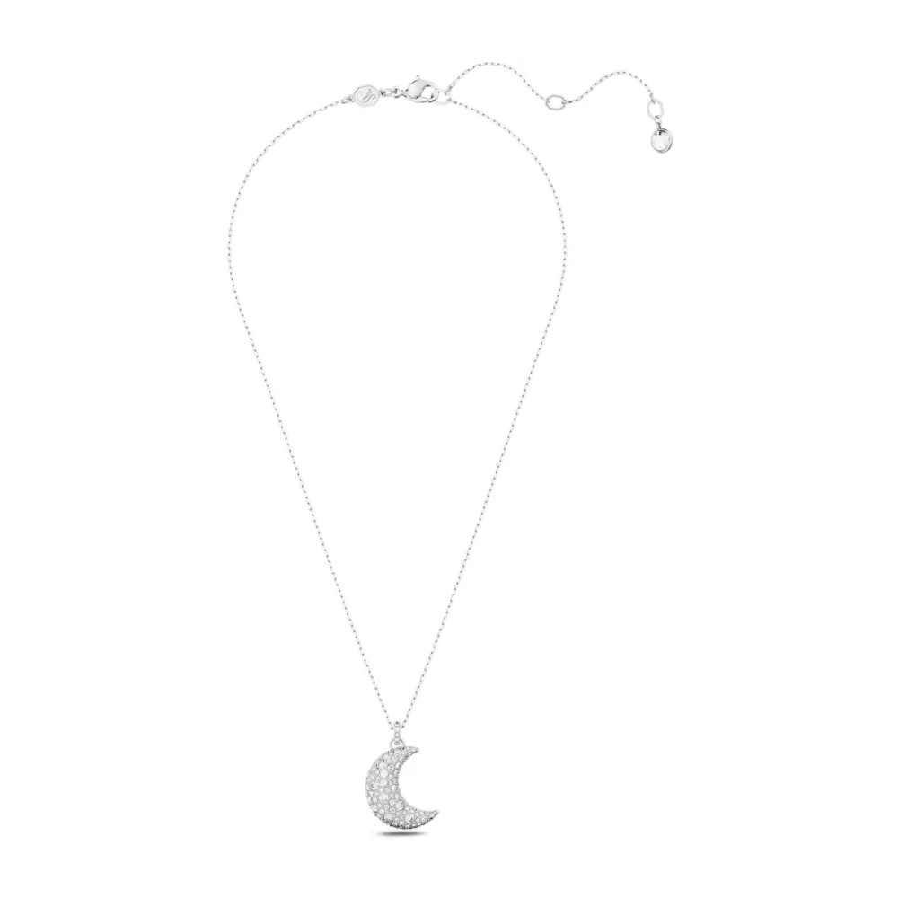 Swarovski Sublima Pendant Moon White Rhodium Plated - Image 2