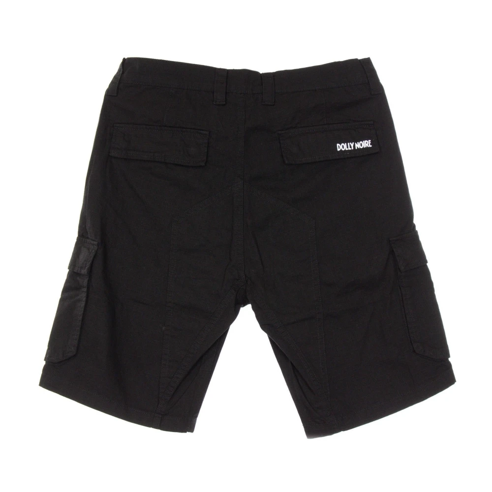 Dolly Noire Zwarte Cargo Broek Ripstop Black Heren