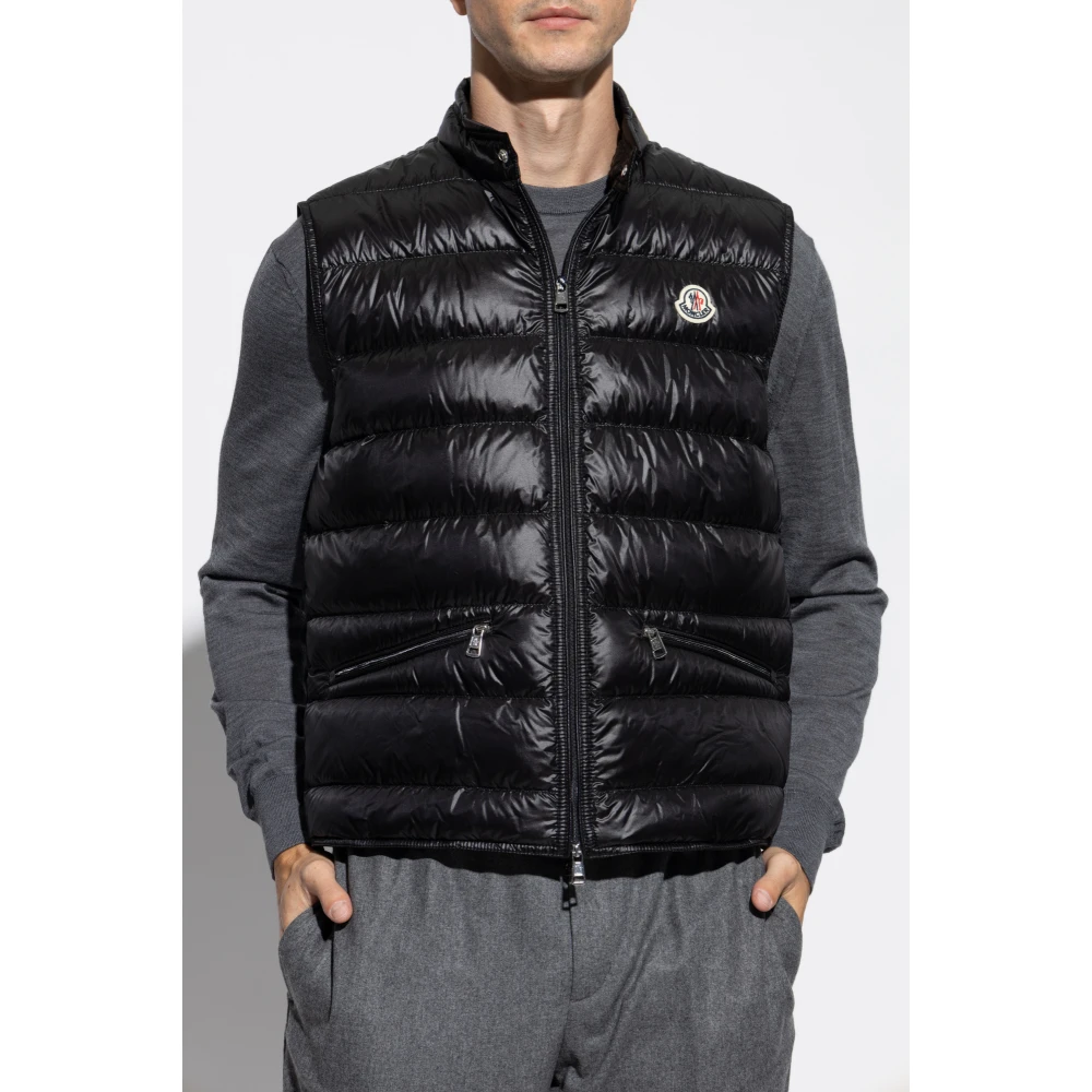 Moncler Vest Gui Black Heren