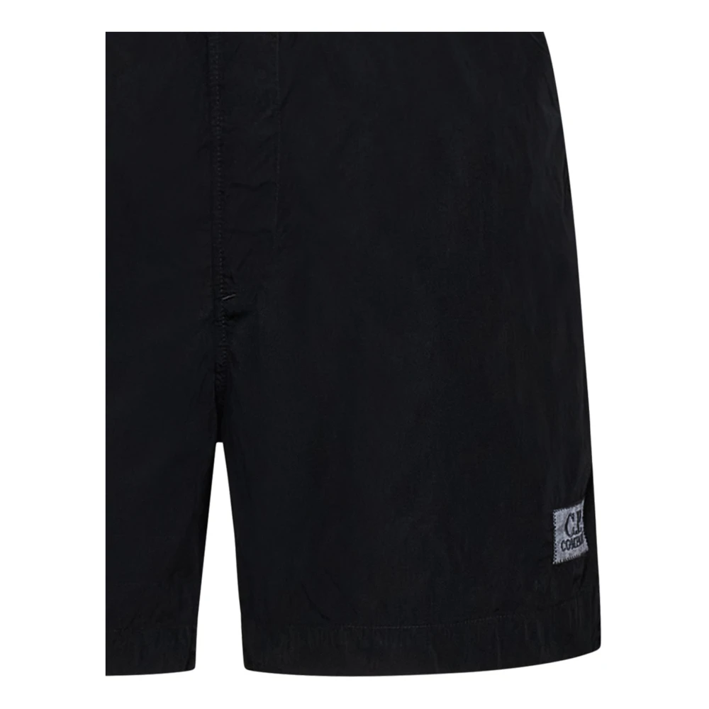 C.P. Company Zwarte Ss23 Zwemkleding Shorts voor Heren Black Heren
